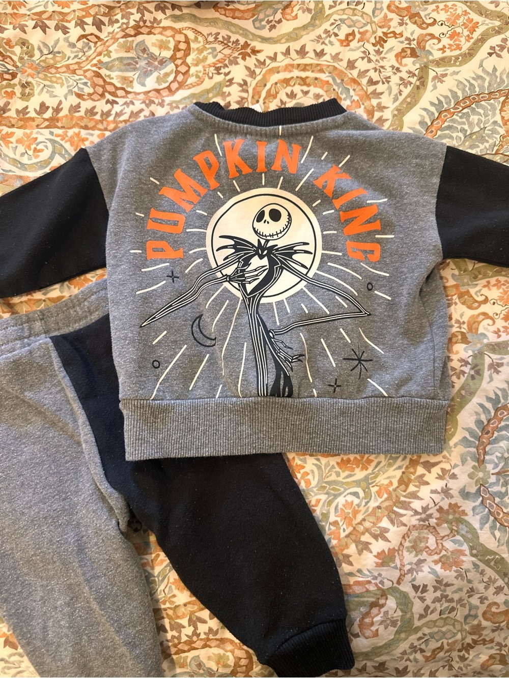 Toddler boy nightmare before Christmas set 12m